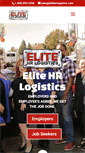 Mobile Screenshot of elitehrlogistics.com